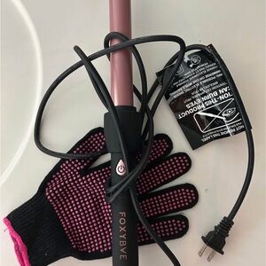Foxybae 25 mm Curling Wand with Heat Glove